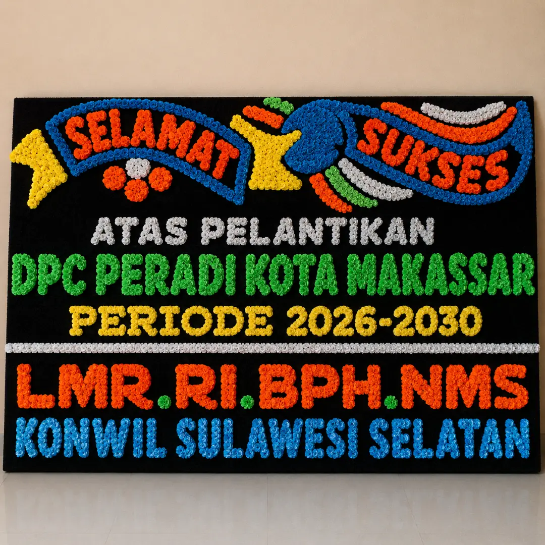 Papan Bunga Pelantikan