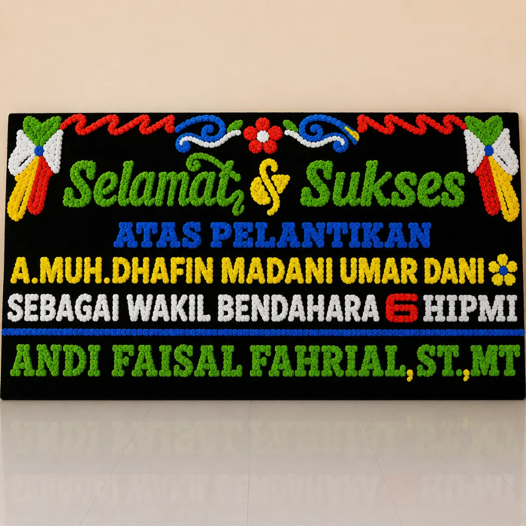 Papan Bunga Pelantikan